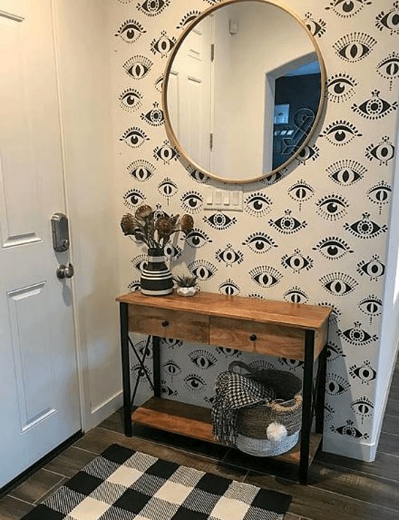 Accent Wall Entryway