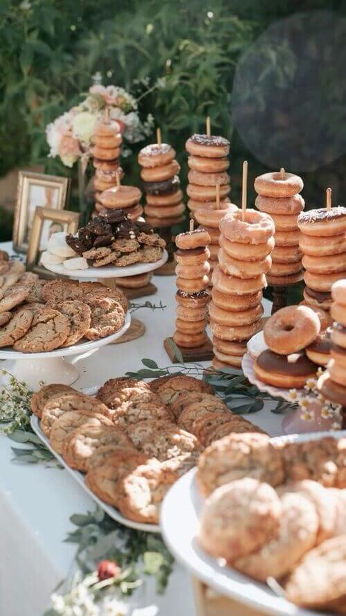 Cookie and donut bar