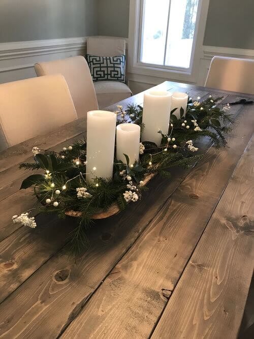 Dough bowl centerpiece