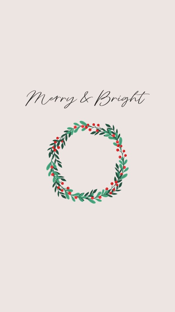 Merry and Bright Berry Wreath