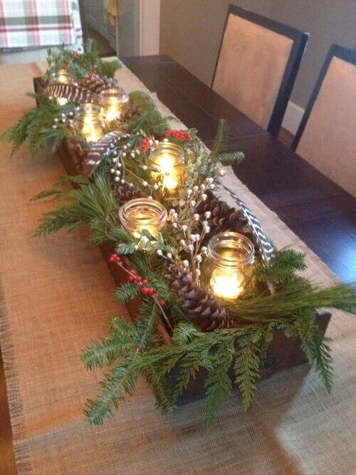 Large box centerpiece