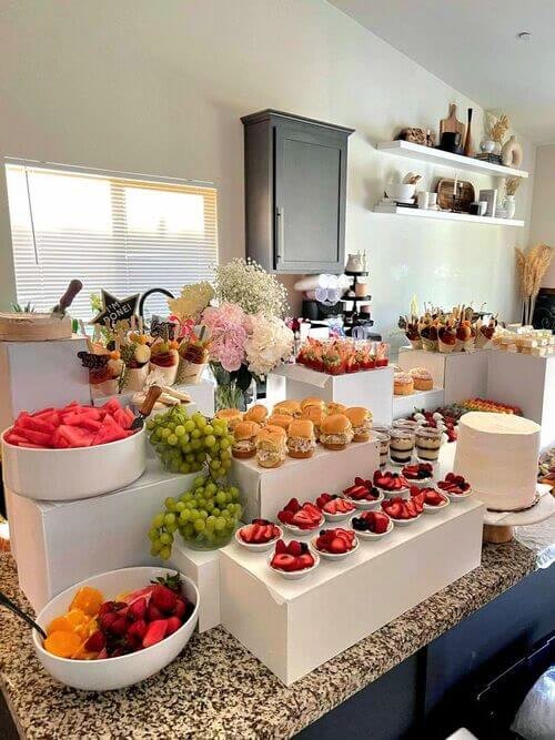 Fresh fruit bowls