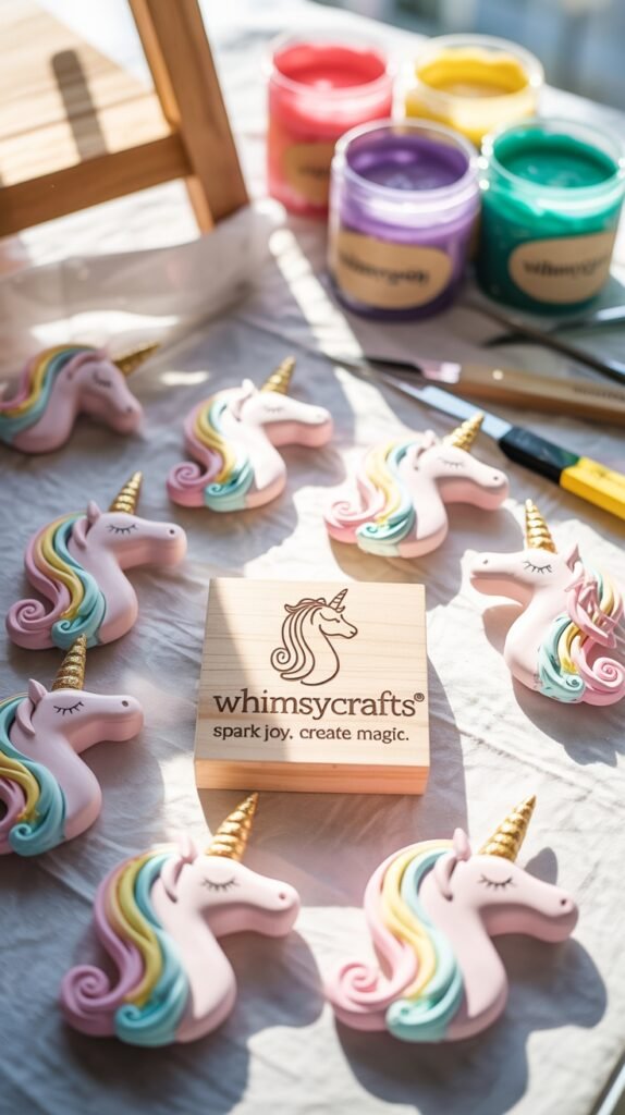 Unicorn Magnets for the Fridge