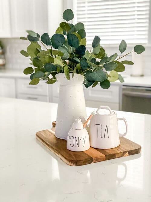 Countertop tea corner
