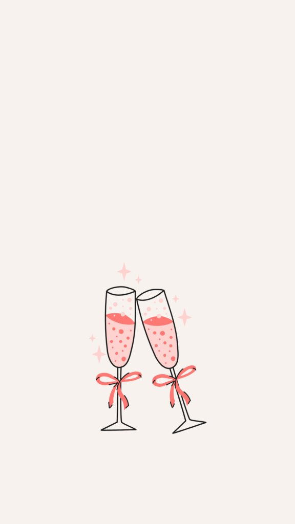Festive Champagne Toast