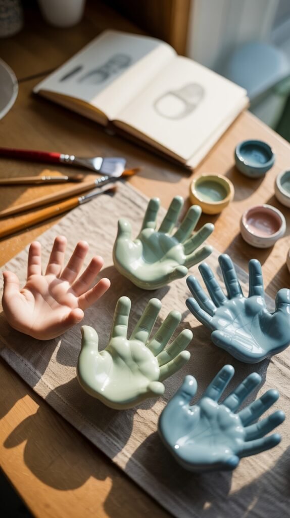 Handprint Keepsake Bowls