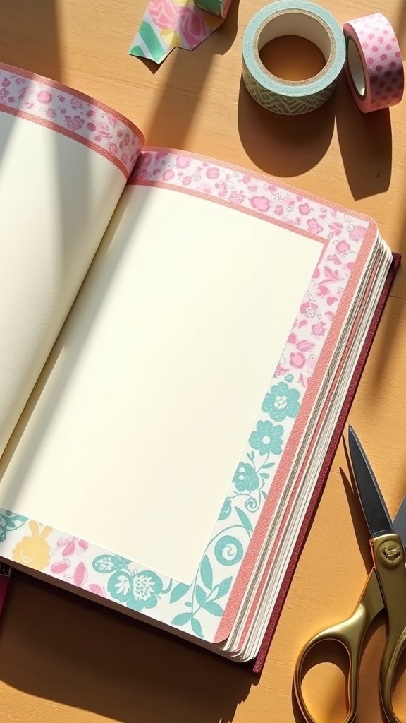 Patterned Washi Tape Lines