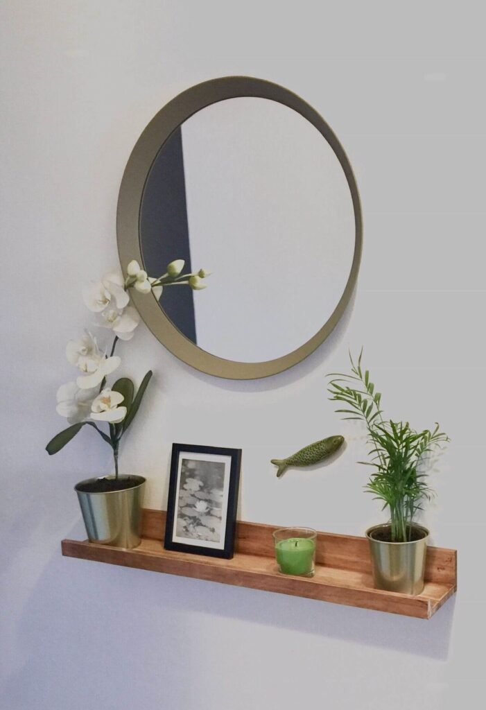 Tiny Picture Ledge in the Entryway
