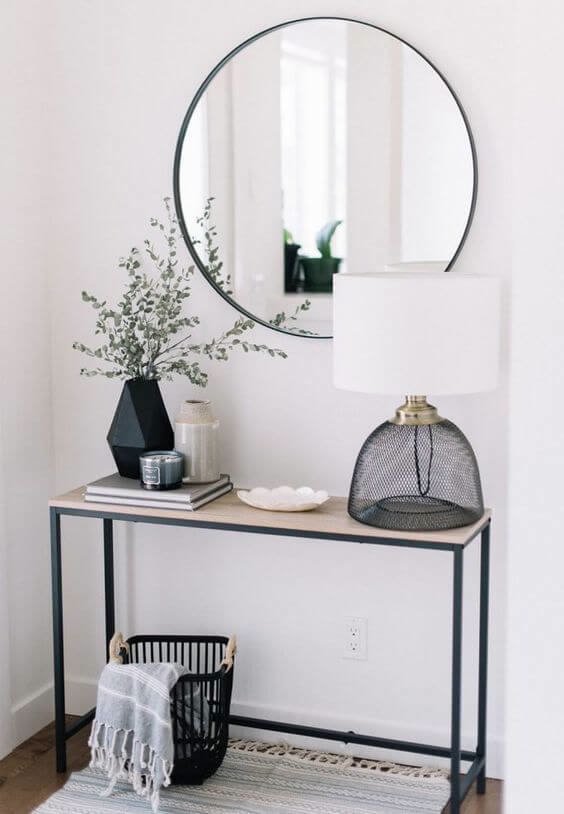 Extra Narrow Entryway Table