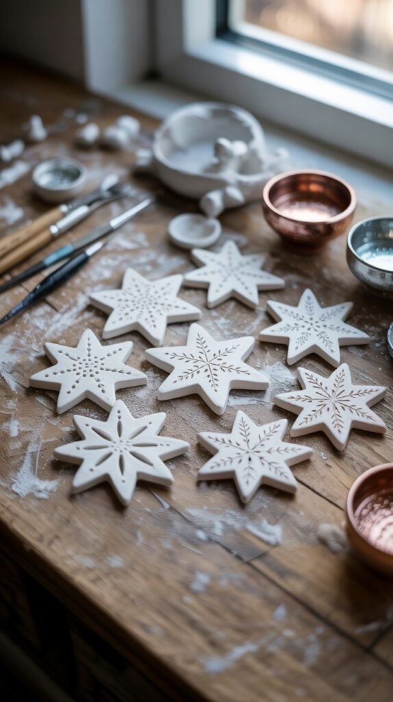 Delicate Snowflake Ornaments