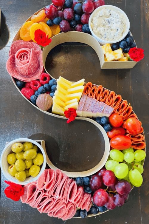 Initial snack board