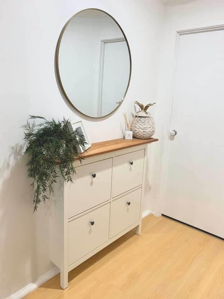 Tall Entryway Cabinet With Shoe Storage